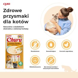 INABA INABA CHURU kurczak przysmak kot 4x14g