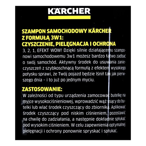 KARCHER Szampon samochodowy KARCHER 6.295-750.0 KARCHER Szampon samochodowy KARCHER 6.295-750.0