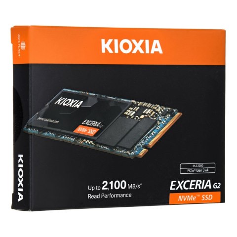 KIOXIA SSD KIOXIA EXCERIA (G2) NVMe M.2 500GB KIOXIA SSD KIOXIA EXCERIA (G2) NVMe M.2 500GB