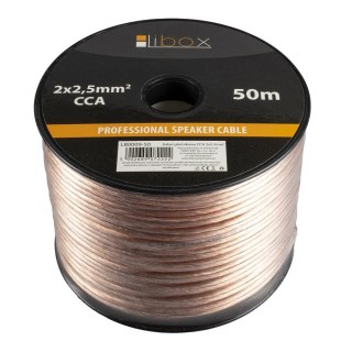Libox LIBOX KABEL GŁOŚNIKOWY LB0009-50 2X2,5MM (50M)