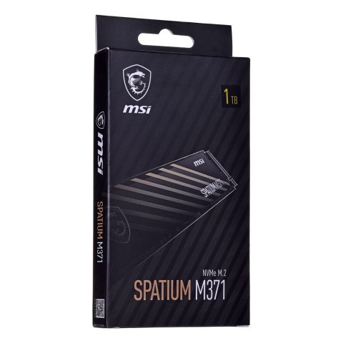 MSI Dysk SSD MSI SPATIUM M371 NVMe M.2 1TB MSI Dysk SSD MSI SPATIUM M371 NVMe M.2 1TB