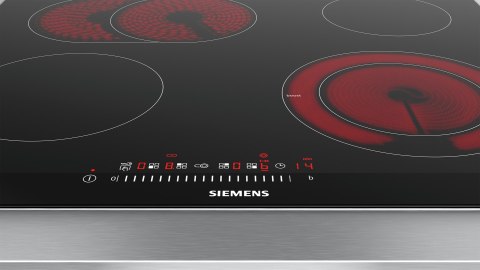 Siemens Płyta ceramiczna Siemens ET675FNP1E (4 pola grzejne; czarny)