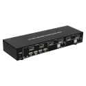 TECHly TECHLY PRZEŁĄCZNIK KVM DISPLAYPORT/USB 2X1 DUAL HE