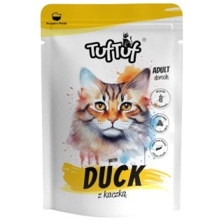 TufTuf Tuf Tuf Saszetka mielonka z kaczką dla kota 100g