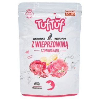 TufTuf Tuf Tuf Saszetka mielonka z wieprzowiną dla psa 300g