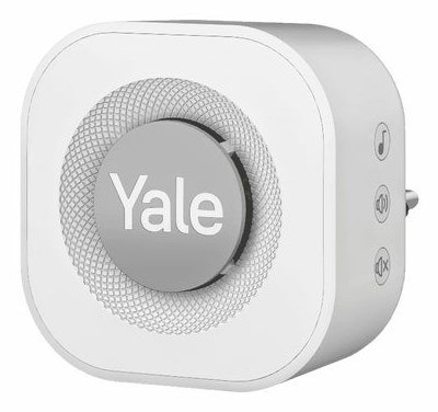 Yale Yale Drzwonek do drzwi wewnętrzny do połączenia z videodomofonem Yale Yale Drzwonek do drzwi wewnętrzny do połączenia z videodomofonem