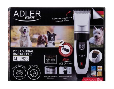 Adler ADLER Strzyżarka dla zwierząt AD 2823 Adler ADLER Strzyżarka dla zwierząt AD 2823