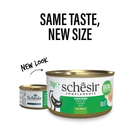 Agras Pet Foods SCHESIR Adult w Galarecie Fileciki z Kurczaka 70g Agras Pet Foods SCHESIR Adult w Galarecie Fileciki z Kurczaka 70g