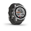 Garmin Zegarek Garmin Fenix 7 Standard Edition (47 mm) Silver / Graphite Band (WYPRZEDAŻ)