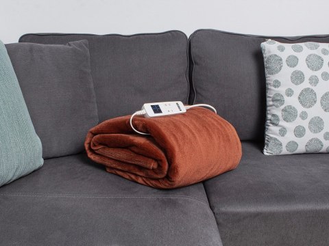 N'OVEEN Koc elektryczny Noveen EB655 Brown super miękki 180x130cm N'OVEEN Koc elektryczny Noveen EB655 Brown super miękki 180x130cm