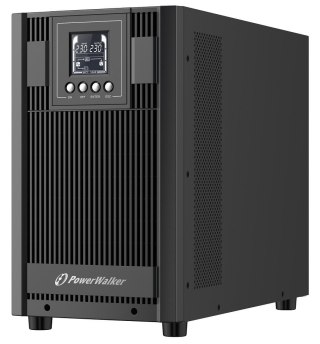 POWER WALKER POWER WALKER UPS ON-LINE VFI 3000 AT FR 4X FR+TERMINAL OUT, USB/RS-232, LCD, EPO