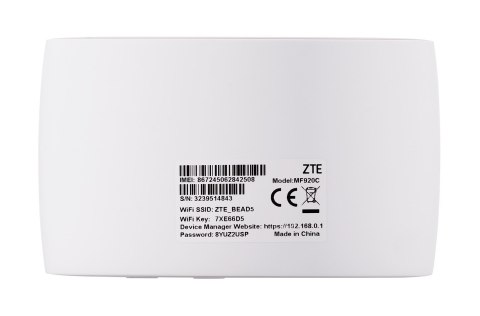 ZTE Poland Router ZTE MF920C