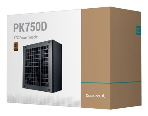 DEEPCOOL Zasilacz DeepCool PK750D 750W 80 Plus Bronze DEEPCOOL Zasilacz DeepCool PK750D 750W 80 Plus Bronze