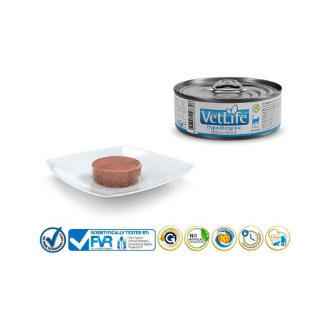 Farmina FARMINA Vet Life Hypoallergenic Pork & Potato - mokra karma dla kota - 85 g Farmina FARMINA Vet Life Hypoallergenic Pork & Potato - mokra karma dla kota - 85 g