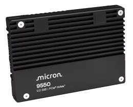 Micron Dysk SSD Micron 9550 PRO 7.68TB U.2 (15mm) NVMe Gen5 MTFDLAL7T6THA-1BK1DABYYR (DWPD 1)