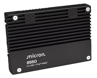 Micron Dysk SSD Micron 9550 PRO 7.68TB U.2 (15mm) NVMe Gen5 MTFDLAL7T6THA-1BK1DABYYR (DWPD 1)
