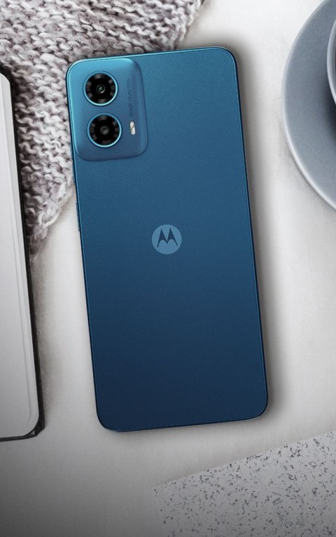 Motorola Smartfon Motorola Moto G34 5G 8/128GB Ice Blue (WYPRZEDAŻ)