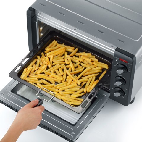 SEVERIN SEVERIN MINI PIEKARNIK, TERMOOBIEG, ZAKRES TEMP. 100°C-230°C, TIMER DO 60 MIN, RUSZT, BLACHA, TACKA, 20 L, MOC 1500W TO 2068