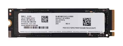 Samsung SemiConductor Dysk SSD Samsung BM9C1 512GB NVMe M.2 2280 MZVMX512HCLV-00B00 Samsung SemiConductor Dysk SSD Samsung BM9C1 512GB NVMe M.2 2280 MZVMX512HCLV-00B00