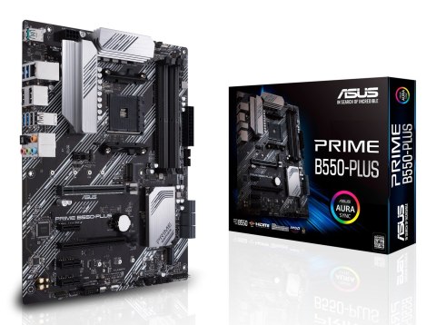 ASUS Płyta główna Asus PRIME B550-PLUS (WYPRZEDAŻ) ASUS Płyta główna Asus PRIME B550-PLUS (WYPRZEDAŻ)