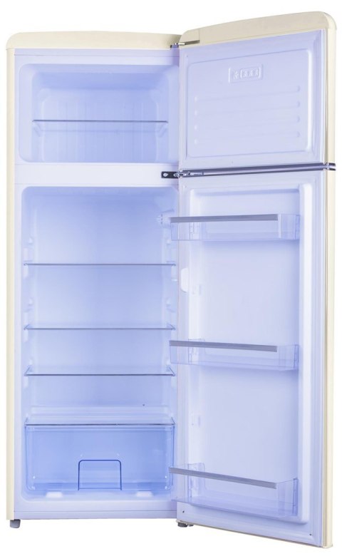 Amica Chłodziarko-zamrażarka AMICA RETRO KGC15635B Amica Chłodziarko-zamrażarka AMICA RETRO KGC15635B