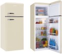 Amica Chłodziarko-zamrażarka AMICA RETRO KGC15635B