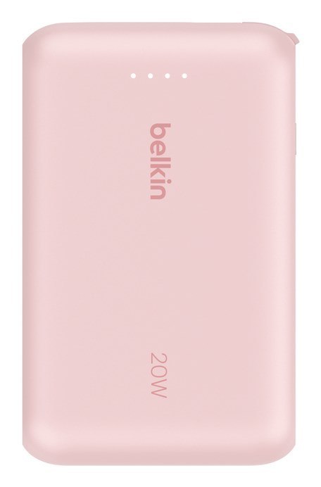 Belkin BELKIN POWERBANK 10 000 MAH, 20W, KABEL USB-C,PINK
