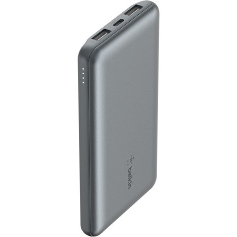 Belkin Powerbank Belkin BoostCharge Power Bank 10K 2xUSB-A + 1xUSB-C 10000mAh 15W Grey Belkin Powerbank Belkin BoostCharge Power Bank 10K 2xUSB-A + 1xUSB-C 10000mAh 15W Grey