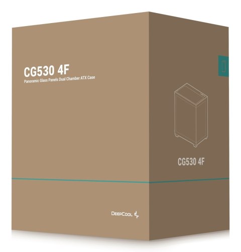 DEEPCOOL Obudowa DeepCool CG530 4F czarna DEEPCOOL Obudowa DeepCool CG530 4F czarna