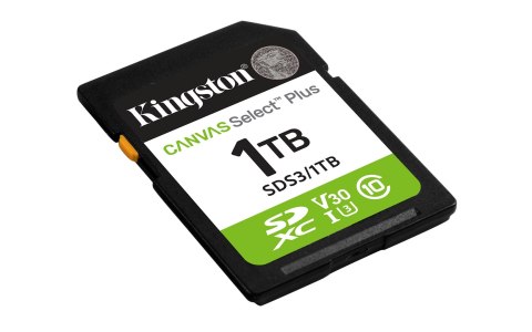 Kingston KINGSTON SDXC 1TB Canvas Select Plus Gen3 150MB/s Kingston KINGSTON SDXC 1TB Canvas Select Plus Gen3 150MB/s