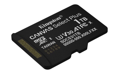 Kingston KINGSTON microSDXC 1TB Canvas Select Plus 3 + ADP Kingston KINGSTON microSDXC 1TB Canvas Select Plus 3 + ADP