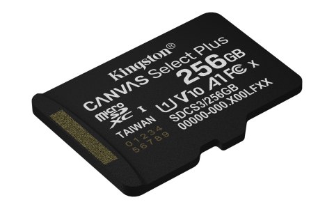 Kingston KINGSTON microSDXC 256GB Canvas Select Plus Gen3 Kingston KINGSTON microSDXC 256GB Canvas Select Plus Gen3