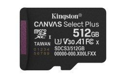 Kingston KINGSTON microSDXC 512GB Canvas Select Plus Gen3
