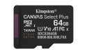 Kingston KINGSTON microSDXC 64GB Canvas Select Plus 3 + ADP