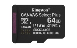 Kingston KINGSTON microSDXC 64GB Canvas Select Plus Gen3
