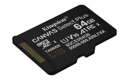 Kingston KINGSTON microSDXC 64GB Canvas Select Plus Gen3