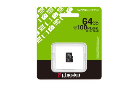 Kingston KINGSTON microSDXC 64GB Canvas Select Plus Gen3