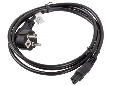 Lanberg LANBERG KABEL ZASILAJĄCY DO LAPTOPA CEE 7/7 -> C5, 1.8M (MIKI/KONICZYNKA) Lanberg LANBERG KABEL ZASILAJĄCY DO LAPTOPA CEE 7/7 -> C5, 1.8M (MIKI/KONICZYNKA)