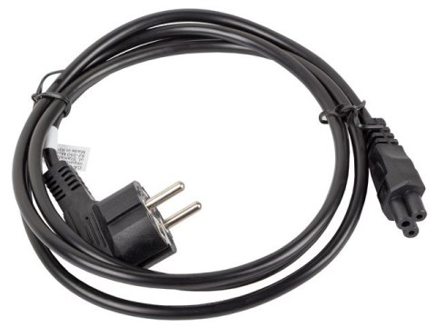 Lanberg LANBERG KABEL ZASILAJĄCY DO LAPTOPA CEE 7/7 -> C5, 1.8M (MIKI/KONICZYNKA) Lanberg LANBERG KABEL ZASILAJĄCY DO LAPTOPA CEE 7/7 -> C5, 1.8M (MIKI/KONICZYNKA)