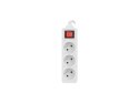 Lanberg Przedłużacz Lanberg PS1-03E-0300-W (3m; kolor biały)