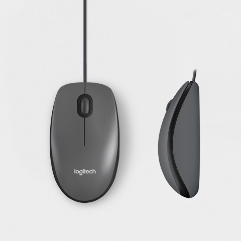 Logitech Mysz Logitech M100 Black
