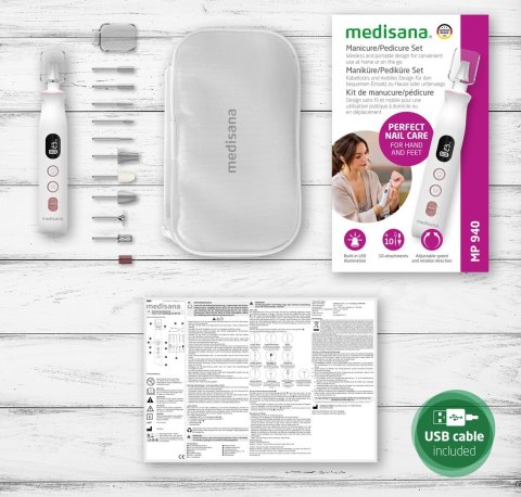 Medisana Urządzenie do manicure/pedicure Medisana MP 940 Medisana Urządzenie do manicure/pedicure Medisana MP 940