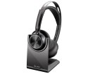 POLY Słuchawki Poly Voyager Focus 2-M USB-C-C Headset USB-C/A Adapter Charging Stand No localization Retail Packaging