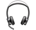 POLY Słuchawki Poly Voyager Focus 2 UC Headset +USB-A to USB-C Cable +Charging Stand Retail Packaging
