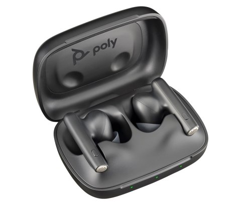 POLY Słuchawki Poly Voyager Free 60 UC Black Earbuds +BT700 USB-C Adapter +Basic Charge Case Retail Packaging POLY Słuchawki Poly Voyager Free 60 UC Black Earbuds +BT700 USB-C Adapter +Basic Charge Case Retail Packaging