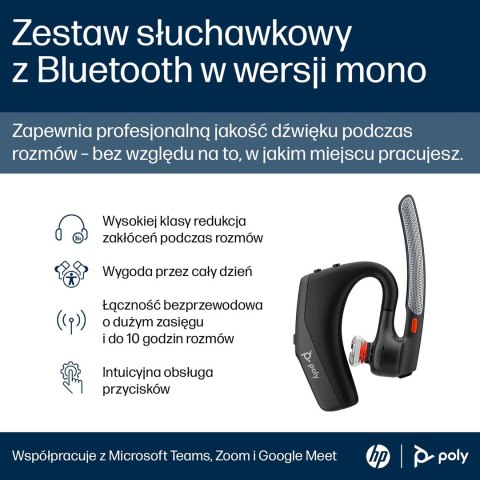 POLY Słuchawki Poly Voyager Legend 30 Headset EMEA-INTL English Localization Euro plug Retail Packaging