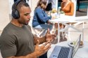 POLY Słuchawki Poly Voyager Surround 80 UC Microsoft Teams Certified USB-C Headset +USB-C/A Adapter Retail Packaging
