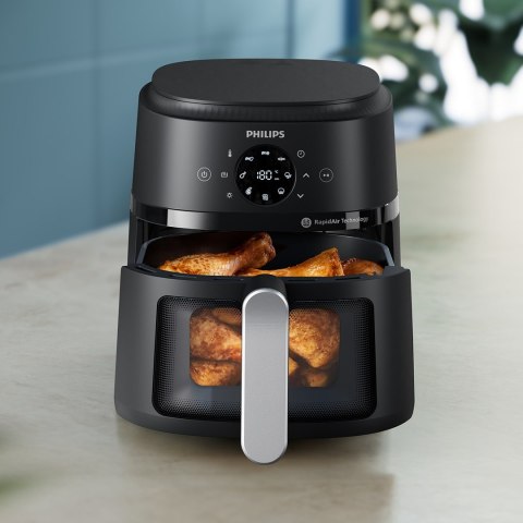Philips Frytkownica beztłuszczowa PHILIPS NA221/00 black