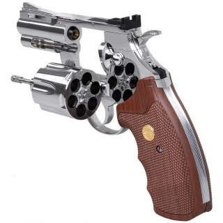 RANGER Rewolwer wiatrówka RANGER Python 357 Magnum 2,5" chrom KWC kal. 4,5 BBs 6-strz. FULL METAL CO2 (AAKCMD661BZB)