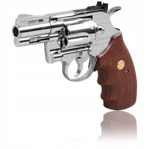 RANGER Rewolwer wiatrówka RANGER Python 357 Magnum 2,5" chrom KWC kal. 4,5 BBs 6-strz. FULL METAL CO2 (AAKCMD661BZB) RANGER Rewolwer wiatrówka RANGER Python 357 Magnum 2,5" chrom KWC kal. 4,5 BBs 6-strz. FULL METAL CO2 (AAKCMD661BZB)